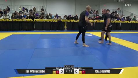 Ronaldo Linares vs Eric Anthony Shasha 2026 Pan IBJJF Jiu-Jitsu No-Gi Championship