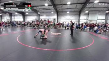 165 lbs Cons. Round 2 - Jacob Anderson, Moorcroft vs Garrett Sims, Poudre