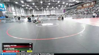 45-45 lbs Round 1 - Gabriel Potter, Washington vs Tyler Moore, St. Maries Wrestling Club