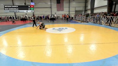 106 lbs Round Of 32 - Bryson Church, TN vs Nick Gandarilla, AZ