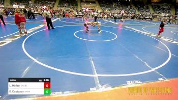 84 lbs Semifinal - Levi Halbert, Nebraska Boyz vs Elijah Castanon, Miami Wrestling Club