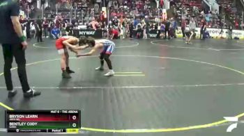 78 lbs Quarterfinal - Bentley Cody, GAWC vs Bryson Learn, Ares WC