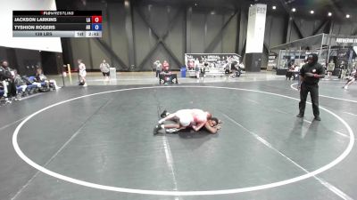 138 lbs Jackson Larkins, Louisiana vs Tyshion Rogers, Arkansas