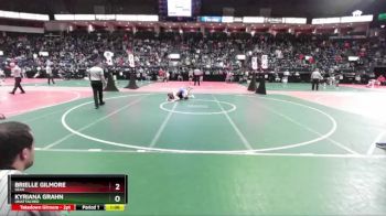 116 lbs Champ. Round 2 - Kyriana Grahn, Unattached vs Brielle Gilmore, SEAA