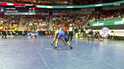 2A-175 lbs Cons. Round 2 - Brock Voyna, Crestwood, Cresco vs Kolt Roos, Sheldon/South O`Brien