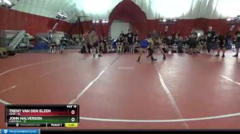 160 lbs Semis & 1st Wb (8 Team) - Trent Van Den Elzen, Lena vs John Halverson, Canton A