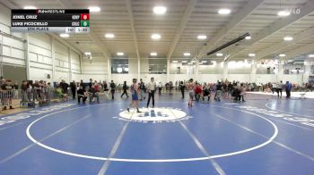 130 lbs 5th Place - Jonel Cruz, Kryptonite Wrestling Klub vs Luke Ficociello, Colchester