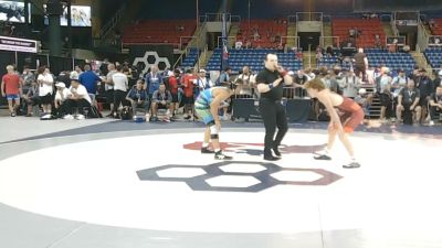 132 lbs Cons. Sub-rd Of 64 - Thomas Pratico, Alabama vs Reece Vendegna, Wisconsin