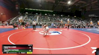 4A-152 lbs Cons. Round 2 - Trayson Hastings, Sheridan vs Trenten Hubbs, Laramie
