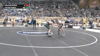 126 lbs Semifinal - Peyton Vowels, Meade County vs Braydan Blevins, Simon Kenton