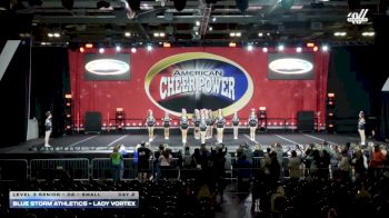 Blue Storm Athletics - LADY VORTEX [2026 L3 Senior - D2 - Small Day 2] 2026 Cheer Power Grand Nationals