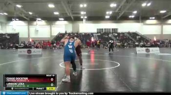 285 lbs 2nd Wrestleback (16 Team) - Liridon Leka, Johnson & Wales (RI) vs Chase Dockter, Concordia-Moorhead