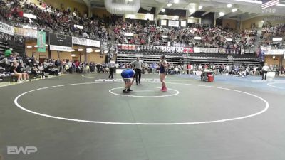 235 lbs Champ. Round 1 - Adriana Winters, Norton Community HS vs Hannah Lemmons, Cherryvale HS