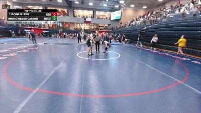 126 lbs Cons. Semi - Jacob Ellerd, Klein vs Bruno Reyes Castro, Plano West