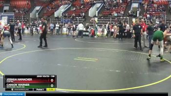 138 lbs Quarterfinal - Carson Warner, Napoleon Youth WC vs Joshua Hamacher, Clio WC