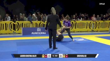 Qinzhuola Qi vs Lauren Cristina Galifi 2025 Pan IBJJF Jiu-Jitsu No-Gi Championship