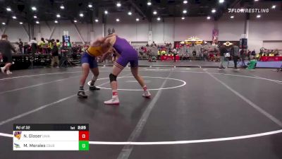 197 lbs Rd Of 32 - Noah Glaser, Northern Iowa vs Mateo Morales, Cal State Bakersfield