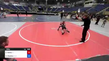 130 kg Semifinal - Zackary Kemp, All American Training Center vs Oakley Maddox, Brothers Of Steel