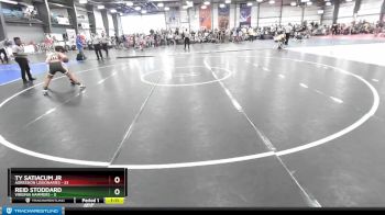 100 lbs Rd# 1 9:00am Friday - Ty Satiacum Jr, Agression Legionaries vs Reid Stoddard, Virginia Hammers