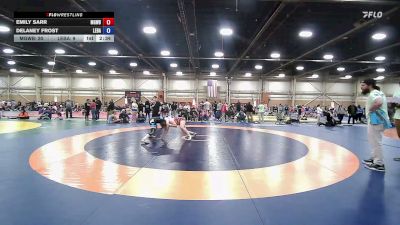 135 lbs Rr Rnd 3 - Emily Sarr, MGW Surge - GHSE vs Delaney Frost, Lebanon Die Hard Wrestling - GHSE