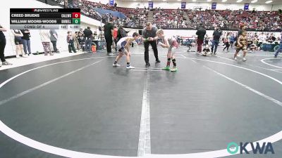 70 lbs Consi Of 8 #2 - Creed Bruens, Carl Albert vs William Moore-Woods, Division Bell Wrestling