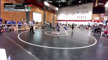 120 lbs Cons. Round 4 - Malaya Goss, Douglas vs Lucy Ticknor, Glenrock