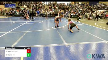 85 lbs Quarterfinal - Reid Botchlet, Choctaw Ironman Youth Wrestling vs Dayton Garris, Mannford Pirate Youth Wrestling