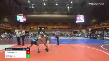 126 lbs Quarterfinal - Ty Chandler, Clovis North vs Sammy Minton, STOUT WRESTLING ACADEMY