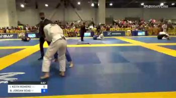 ISAIAH KEITH ROMERO vs BAILEY JORDAN SEAS 2021 American National IBJJF Jiu-Jitsu Championship