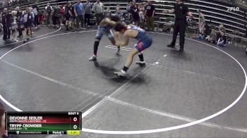 112 lbs Semis & 1st Wrestleback (8 Team) - DeVonne Sesler, South Dakota Lightning vs Trypp Crowder, Kentucky