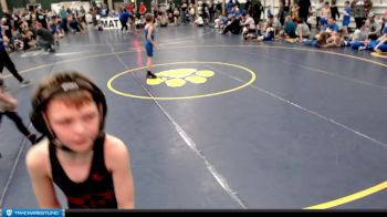 52-57 lbs Cons. Round 2 - Cohen Kosse, Blue Hill vs Keean Grudzinski, GI Grapplers