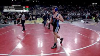 132 lbs Cons. Round 2 - Henry Barnes, Burns vs Cooper Lehosit, Emmett