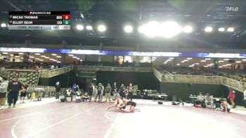 150 lbs Cons. Round 4 - Elliot Sear, Lemon Bay vs Micah Thomas, Middleburg
