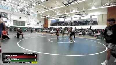 175 lbs Champ. Round 2 - Daniel Nafeh, Beverly Hills vs Jacob Estrada, El Dorado