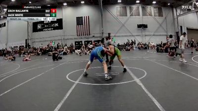157 lbs Round 2 (4 Team) - Zach Ballante, Team Shutt Garnett Trained vs Jack White, TDWC Maniacs
