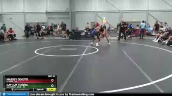 120 lbs Placement Matches (8 Team) - Massey Odiotti, Illinois vs Ray Ray Harris, California Gold