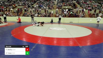 105 lbs Quarterfinal - Tahrik Bailey, Georgia vs Parker Voss, Team Alpha Wrestling