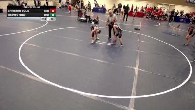 10U - 105 lbs Quarters - Waylon Enger, St. Francis Gladiators Wrestling Club vs Harrison Claffey, Tri-City United Titans