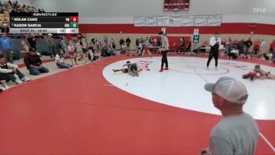 58-60 lbs Round 2 - Nolan Cano, PVBC WARRIORS vs Kason Garcia, HRA