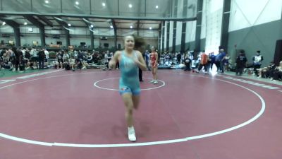 130 lbs 3rd Place Match - Adell Anderson vs Zorina Johnson, All Phase Wrestling