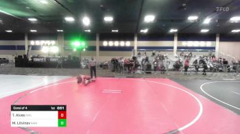 82 lbs Consi Of 4 - Tristan Alves, Spring Hills WC vs Maxim Litvinov, Savage House WC