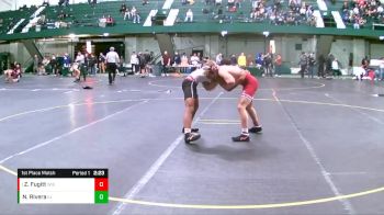 133 lbs 1st Place Match - Zan Fugitt, Wisconsin vs Nicolar Rivera, Wisconsin