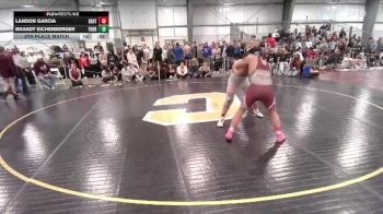 190 lbs 5th Place Match - Brandt Eichenberger, Torrington vs Landon Garcia, Berthoud