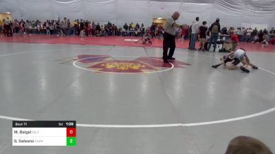 85 lbs Round Of 16 - Mason Beigel, Delta vs Gavin Galeano, Harrisburg