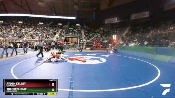 2A-138 lbs Quarterfinal - Trenten Gray, Moorcroft vs Ayden Kelley, Kemmerer