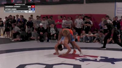 74 Final kg Champ. Round 2 - Ladarion Lockett, Cowboy RTC/ Titan Mercury Wrestling Club (TMWC) vs Jayden James, KD Training Center