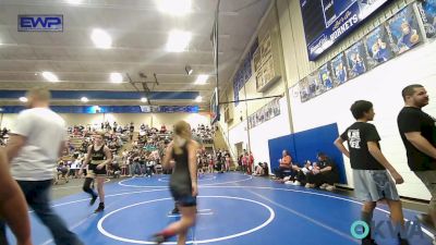 115 lbs Quarterfinal - Shiann Collom, Tiger Trained Wrestling vs Riley Woods, Salina Wrestling Club