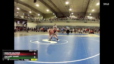 135 lbs Quarterfinal - Zachary Ahart, Missouri vs Analyn Salmons, JC Youth Wrestling Club