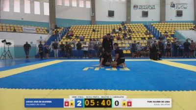 LUCAS JOSE DE OLIVEIRA vs YURI HAJIME DE LIMA 2026 FPJJ Campeonato Paulista Sem Kimono