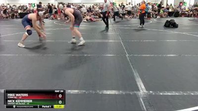 175 lbs Round 2 (6 Team) - Mike Waters, Town WC vs Nick Kemmerer, Savage WA Black